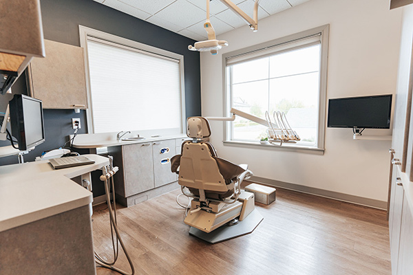 Dental operatory used during our procedures at Appletree Cove Dental in Kingston, WA